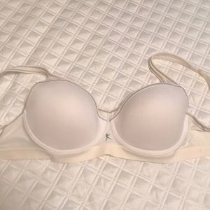 White Soft Bra